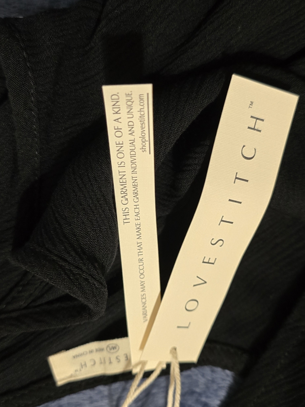 lovestitch Black V-Neck Spaghetti Strap Maxi Dress - Picture 5 of 5